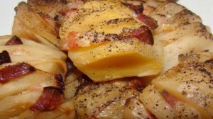 Картофель с салом