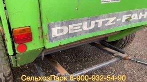 Обзор Deutz-Fahr GP 2.50 рулонный пресс-подборщик