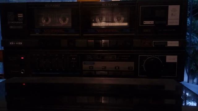Pioneer Stereo Double Cassette Tape Deck Amplifier Dc 221z