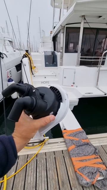 Такая она⚓️ручная помпа на яхте ⛵️