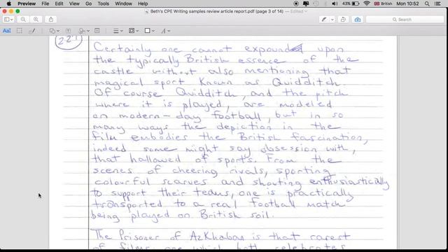 CPE Writing Part 2 REVIEW смотреть онлайн