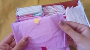 Обзор на хранение прокладок/ первое видео 🤫