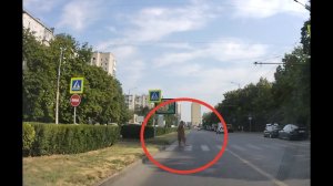 Не трезвый пешеход, Краснодар(КМР) - 19.07.2024