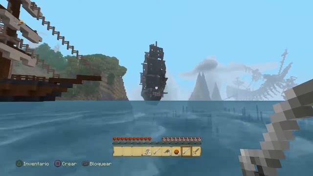 Minecraft PS4 Piratas del Caribe смотреть онлайн