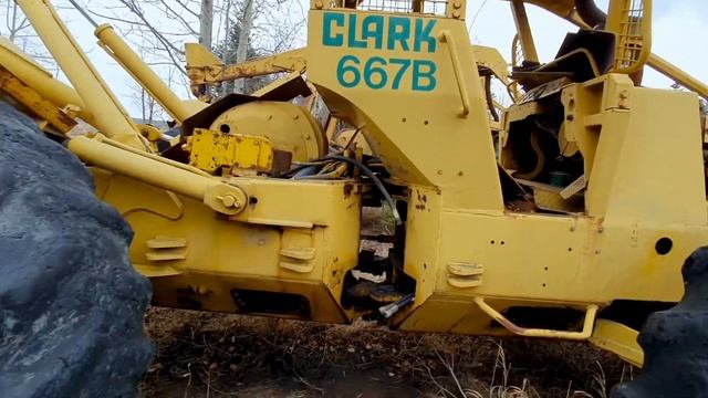 Clark 667C skidder