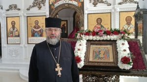 Поздравление с Пасхой от настоятеля храма Святителя Николая в пос. Красные Баки Нижегородской обл.
