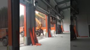 Изготовление и монтаж промышленных секционных ворот серии ISD01 - ДорХан