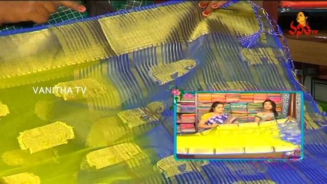 Only 1450/- Lemon Yellow Color Designer Pattu Saree || New Arrivals || Vanitha TV смотреть онлайн