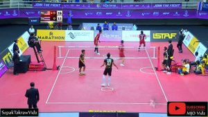 Sepak Takraw - Thailand VS Malaysia ! Final Match !