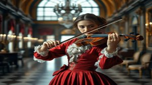 Violin and electric guitar metal music 17