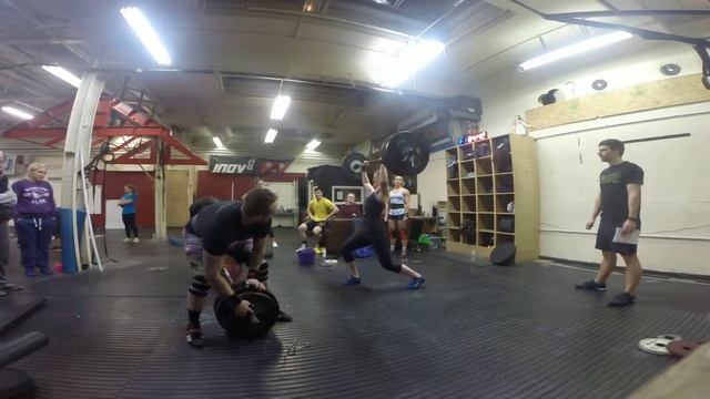Battle of the boxes Clean and jerk total, WOD 16.2 White Cliffs CrossFit смотреть онлайн