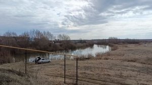 Река Березовка апрельская
