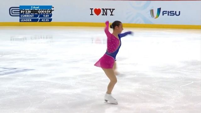 Marina PIREDDA ITA SP 2023 FISU Winter World University Games