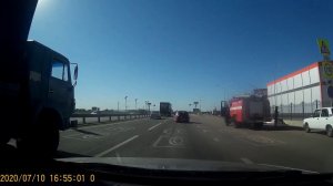 ДТП трасса М4 Дон, район Индустриальный - 10.07.2020