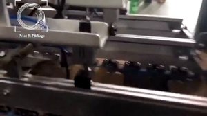 Склейка гофрокоробов по шести точкам на фальцевально склеивающей линии