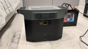 Подключение внешнего аккумулятора 12V к пауэр-станции EcoFlow (порт XT60)