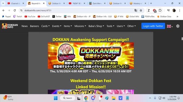 FULL DETAILS FOR THE PHY ROSE GOKU BLACK DOKKANFEST CELEBRATION! (DBZ: Dokkan Battle) смотреть онлайн