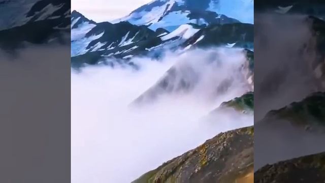 Горы Кавказа, пейзаж красота