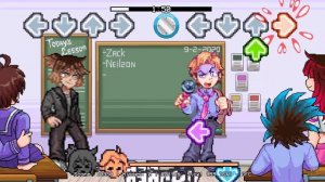 Friday Night Funkin': Senpai's Hating Simulator - School Conflict [Senpai VS Zakk] FNF Mod
