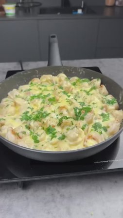 Как пожарить пельмени на сковороде, чтобы было вкусно! Потрясающие ВКУСНЫЙ РЕЦЕПТ! Подписывайся!