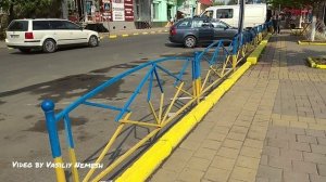 6/07/2018 Тячев. Центр города. Жара градусов 30.
