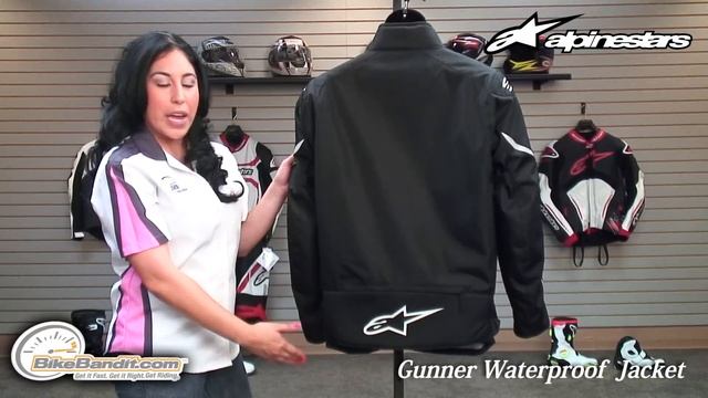 Alpinestars Gunner Waterproof Motorcycle Jacket at BikeBandit.com смотреть онлайн