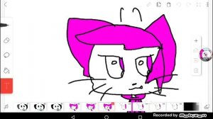 copy cat meme black white my pet and he's friend Flipa Clip
