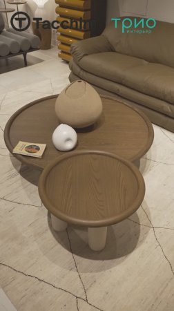 Журнальный столик Pluto Pink Cement от Tacchini