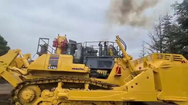 Бульдозер Komatsu D475A-5 от Газкомплектсервис-Сибирь!