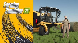 Прессование сенажа в тюки | Vermeer ZR5-1200 | Farming Simulator 25 🐄🌻🌽