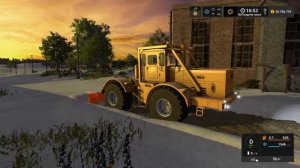 fs 17 уборка снега в курае