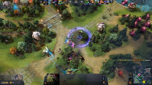 Liqud vs Gaimin Gladiators decider map 2 DreamLeague Season 25 лучшие моменты смотреть онлайн