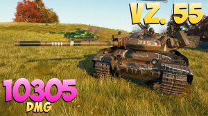 Vz. 55 - 3 Фрагов 10.3K Урона - Ещё может! - Мир Танков