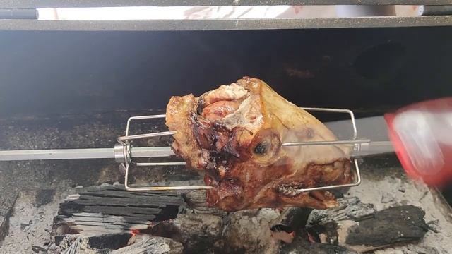 EVDE KUZU KELLE ÇEVİRME KEBAP - LAMB HEAD GRİLLED KEBAB - KES PİŞİR YE MANGAL смотреть онлайн