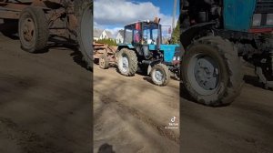 больше не нужен автогрейдер! грейдер прицеп к трактору, бюджетное решение для ровнения дорог!