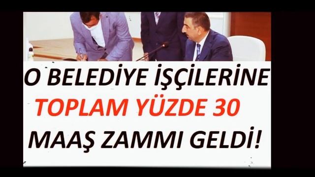 O Belediye İŞÇİ kardeşlerimiz 1 KASIM 2020 TİS SÜRECİ yüzde 32 Maaş zammı aldı