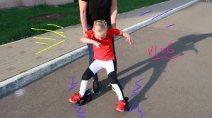 ВЛОГ Купили ЭЛЕКТРОРОЛИКИ Razor! НО не умеем на них кататься..