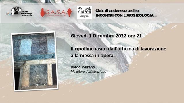 CONFERENZA: "Il cipollino iasio: dall'officina di lavorazione alla messa in opera" смотреть онлайн