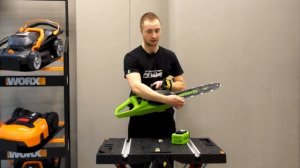 Обзор Цепной аккумуляторной пилы Greenworks GD40CS20X 40V (40 см)