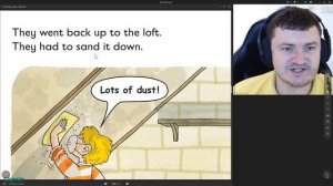 Painting the Loft Floppy's Phonics Level 4 Read at Home Oxford Reading Tree