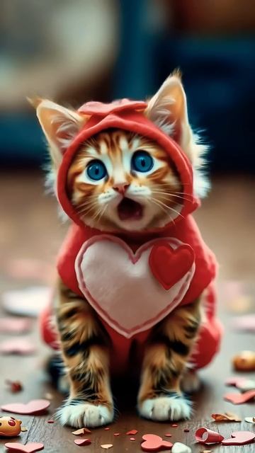 I love you❤️#iloveyou #valentinesday #cat #cute #singingcat #saintvalentinesday #love смотреть онлайн