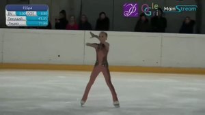 Вероника Жилина|Veronika Zhilina. Произвольная программа. Первенство Москвы.