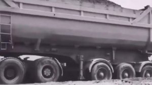 МАЗ 6422 Тягач с ТОНАРОМ (Загрузился Песком по Полной) Не может Тронутся помог, Погрузчик #PEREGRUZ