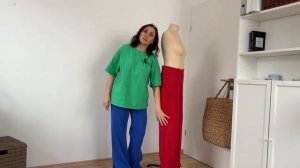 курс шей и Носи. прямые брюки