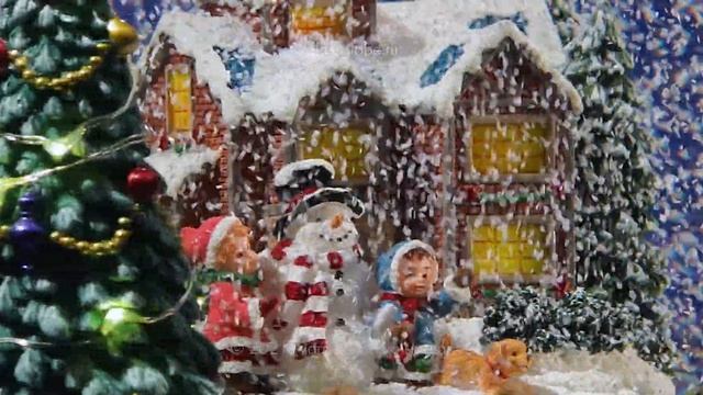 Самый новогодний из снежных шаров "Встречаем Дедушку Мороза!" смотреть онлайн