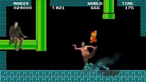 Зелёный Слоник добрался до Марио !