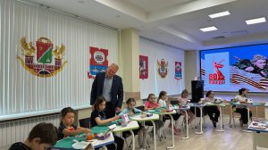 В преддверии «Диктанта Победы» в ЮАО прошла акция «Медаль Герою»