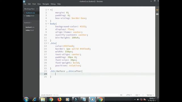 Button Hover Effects HTML & CSS #3