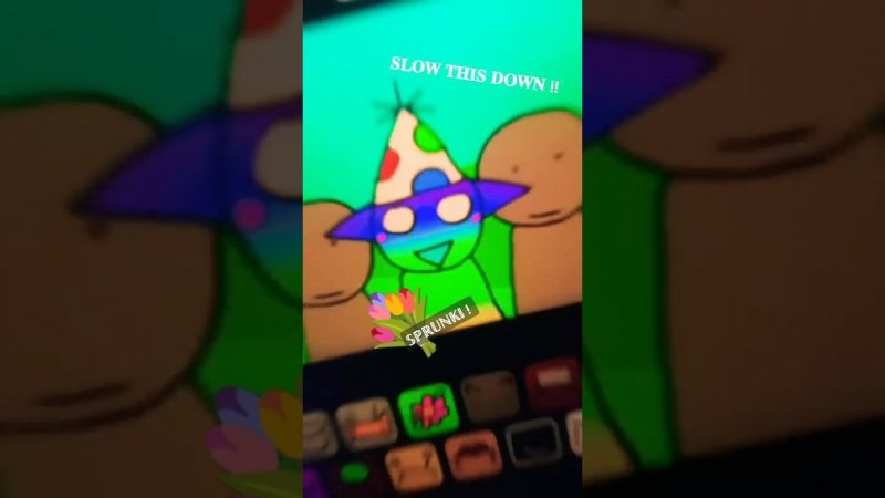 SLOW THIS DOWN !! Sprunki  #sprunki #sprunked #incredibox #loomastick #meme  Can I have Active.. ?