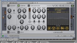 Обработка вокала, голоса. Обзор Cakewalk VX-64 Vocal Strip | Auditionrich.com
